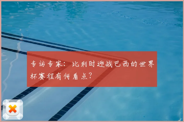 专访专家:比利时迎战巴西的世界杯赛程有何看点?